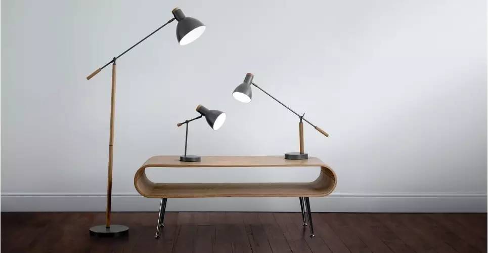 加长办公桌专用台灯充插两用,办公桌简约台灯