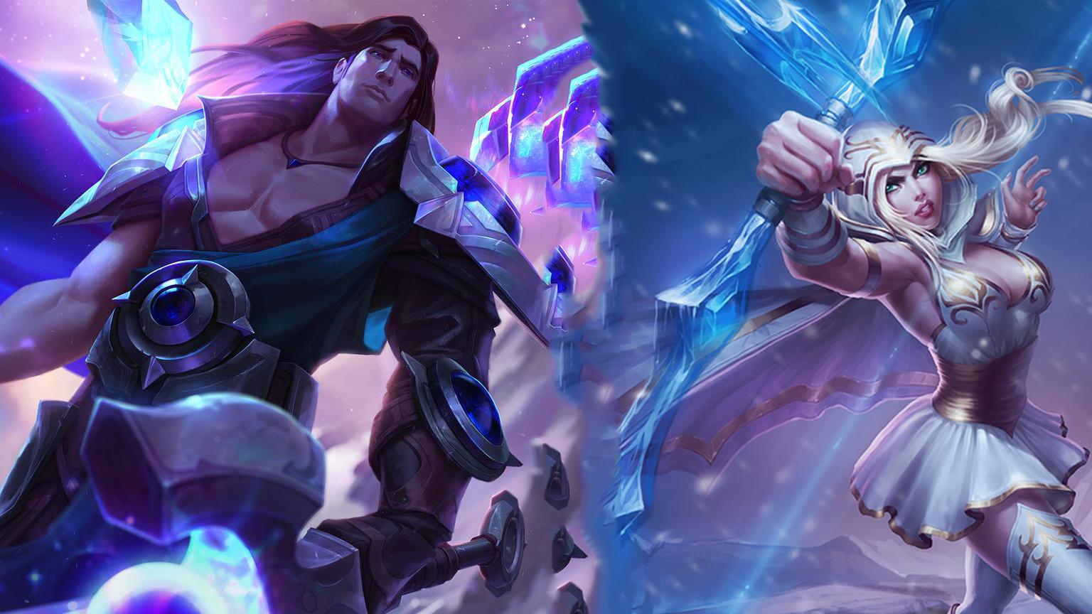 盘点lol情侣重组，艾希和他最有夫妻相，蛮子绿帽子戴得脸都绿了