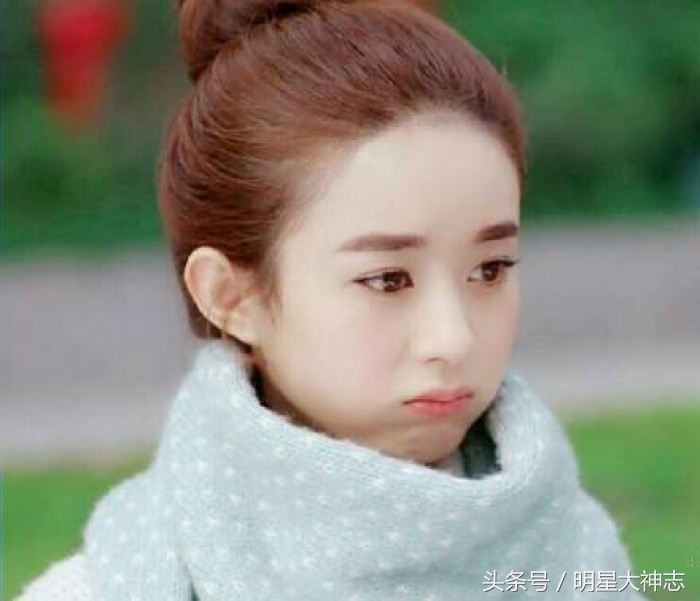 赵丽颖饰演薛杉杉丸子头,赵丽颖饰演杉杉角色图片