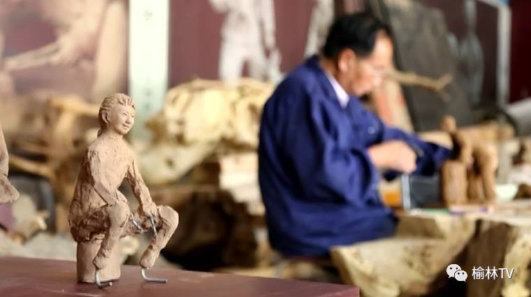 陕西绥德泥塑大师,非遗绥德民间泥塑