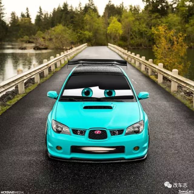 「恶搞」“萌萌哒”的大眼睛改装车，肯定能帮你撩到无数妹纸！