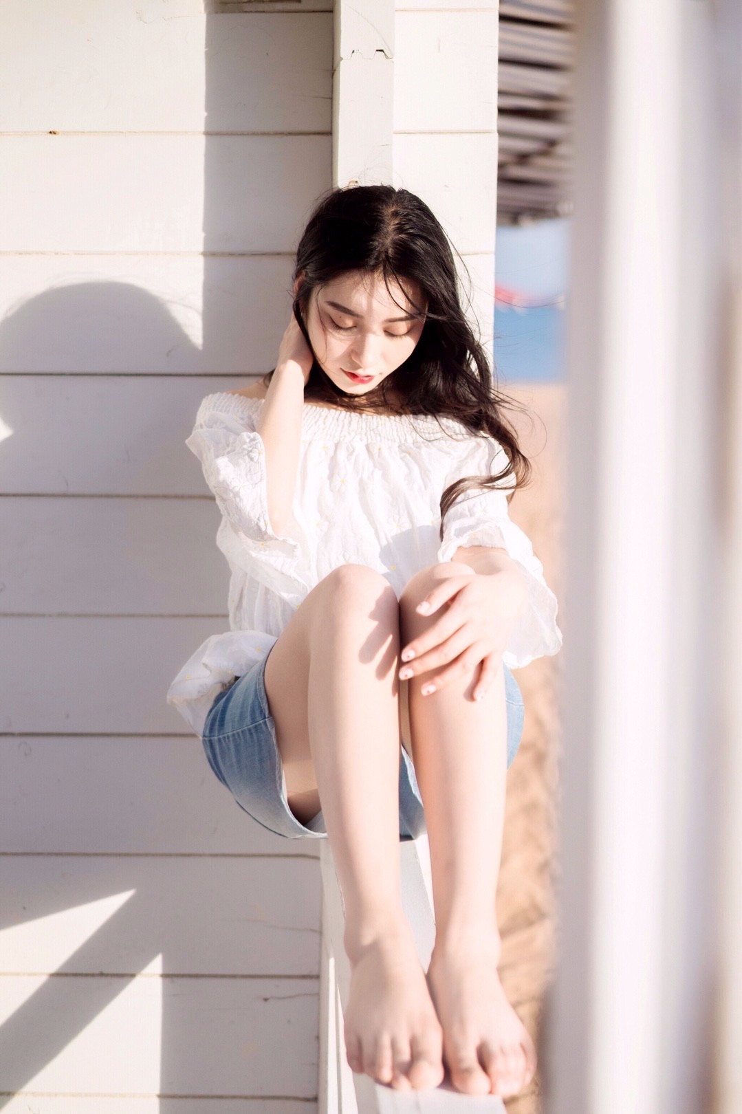 发量多简单又好看的头发造型教程,如何拍头发发丝好看