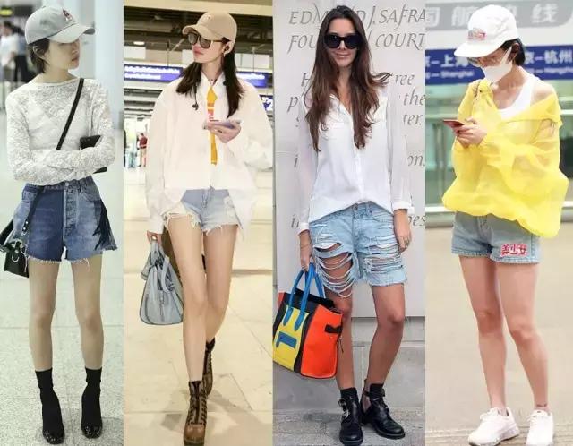 短裤怎么挑过膝的,短裤怎么选显瘦