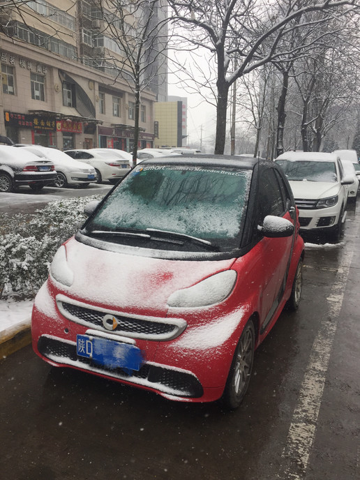 十几万的奔驰两门,奔驰smart两座燃油版