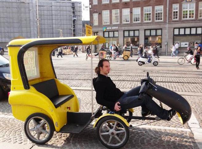 荷兰街头自行车 (荷兰自行车的奇怪事)