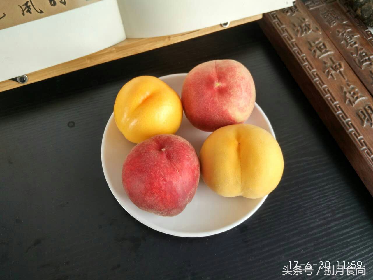 吃桃季节,夏天吃桃正当季