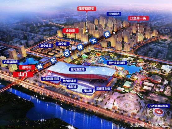 万达城,万达城建设