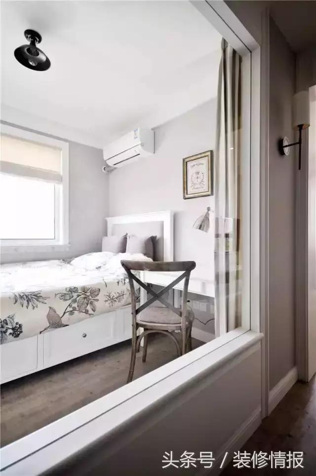 玻璃隔断给你一个宽敞明亮的家,现代简约风艺术玻璃隔断效果图