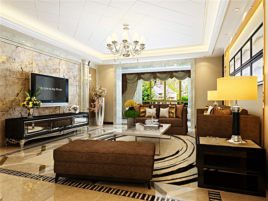 沈阳世茂五里河装修,沈阳方林150平米轻奢装修图
