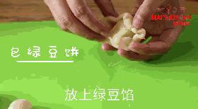 酥到掉渣的酥皮绿豆饼,酥皮绿豆饼做法皮薄馅多