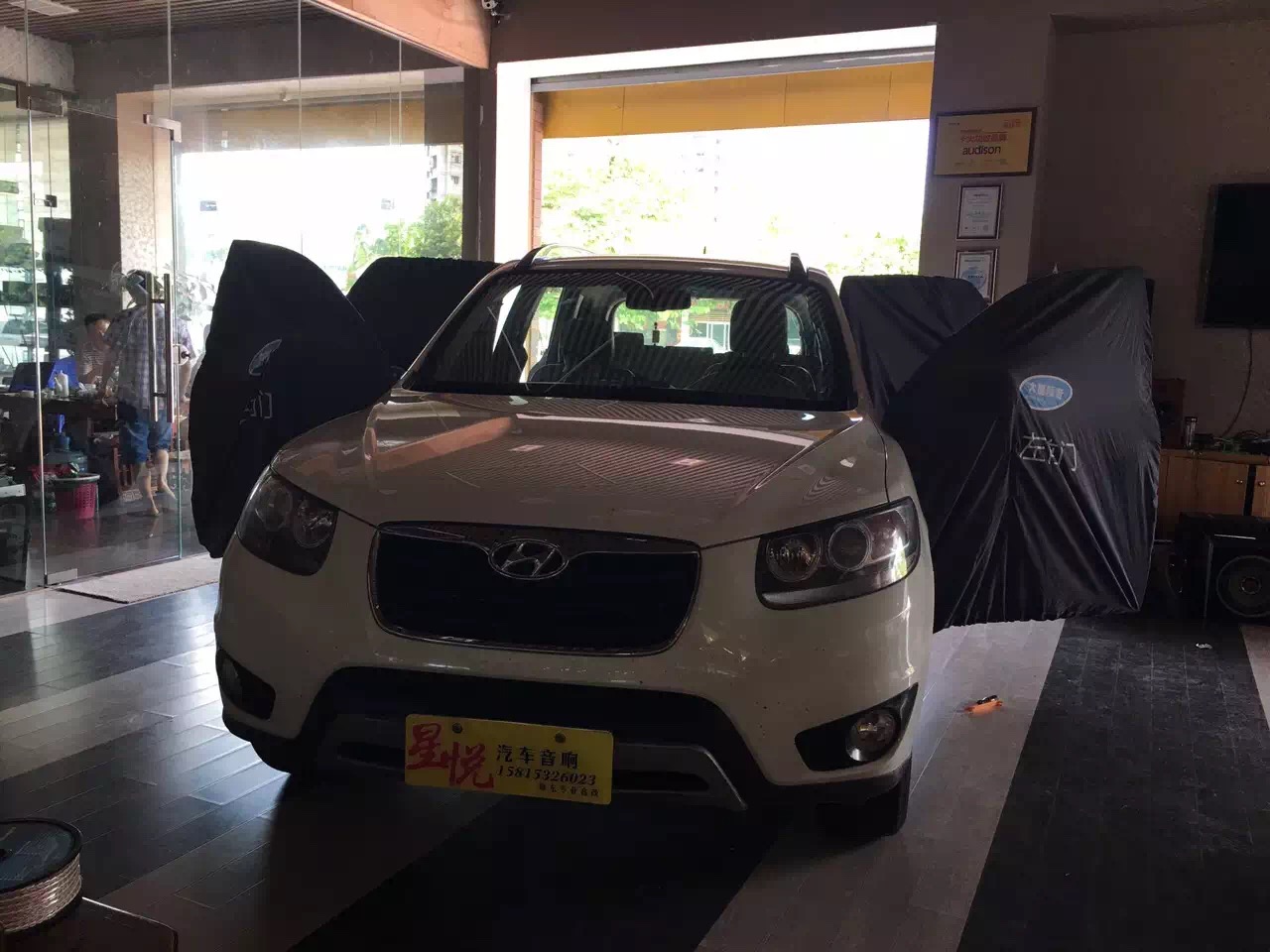 星越汽车音响升级,广东汕头星悦音响改装