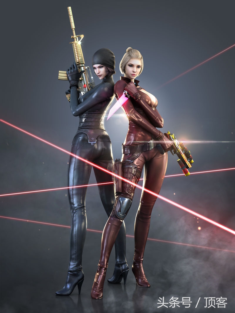 穿越火线生存特训最美女角色套装,穿越火线女角色谁最美