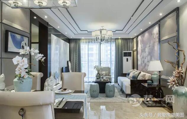 暖意木色+不锈钢线条155㎡新中式昆明领秀星辰园的年轻人应该会很喜欢