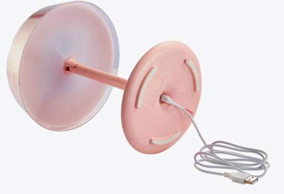 美的led化妆镜带灯,美的手持化妆镜