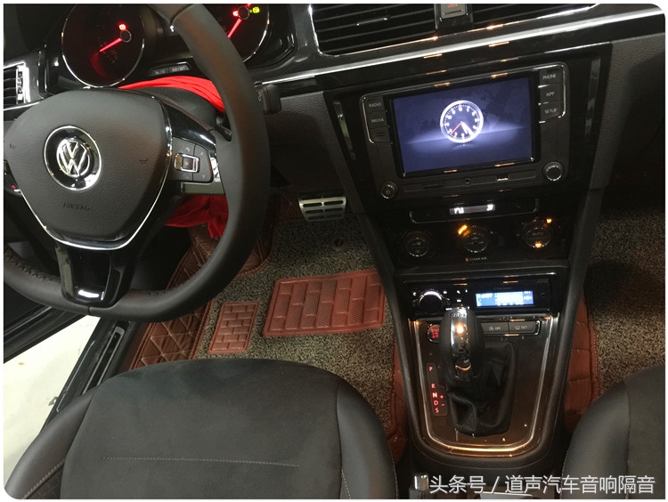 大众蔚领改装丹拿音响,大众蔚领更换原车喇叭