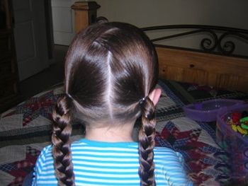 儿童扎发简单漂亮6-10岁长发,7-12岁儿童盘头扎法简单又好看