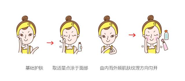 从护肤到化妆,淡斑紧致打造小v脸