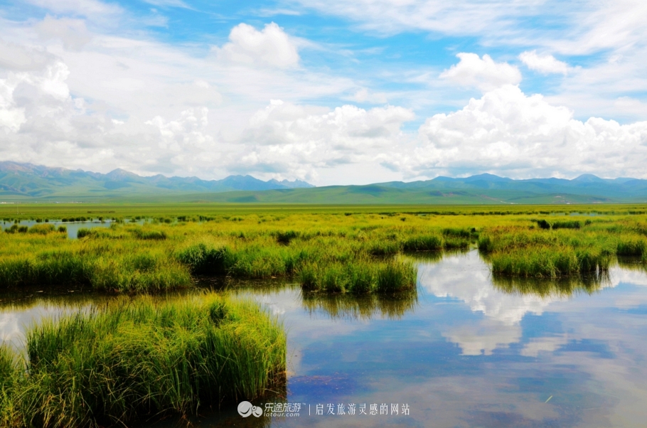 川西高原的真实照,高原天空之镜