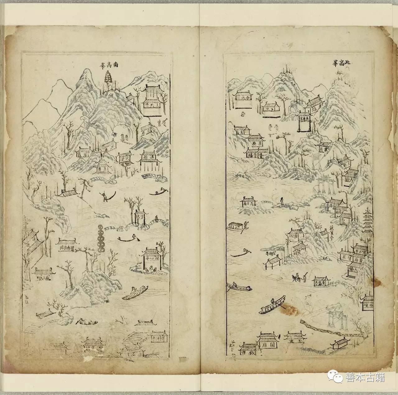 中国黑白木刻版画的历史,清代民初石印图片