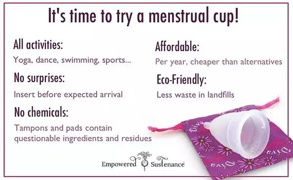 女生月经杯使用方法,女性月经杯怎样使用