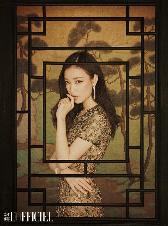 倪妮被谁捧红,倪妮封面图片