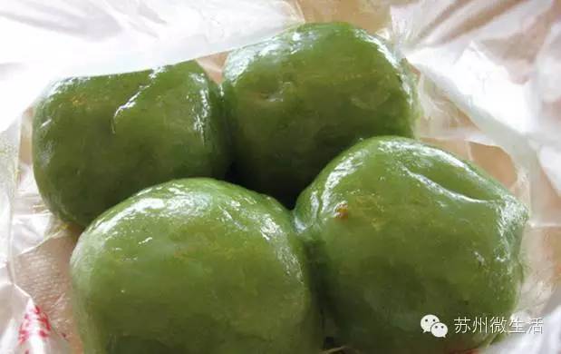 一年一季的美食青团子上市啦,苏州人的春天从青团开始
