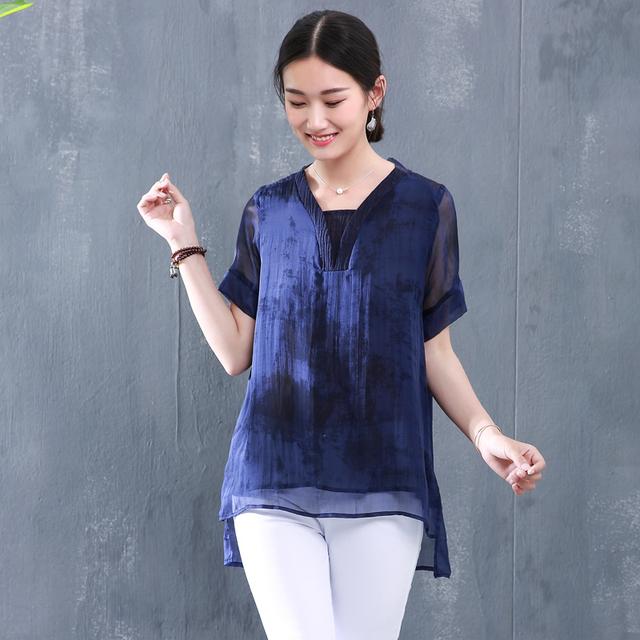 50岁女士气质套装高端穿搭,40岁正宗真丝上衣内搭