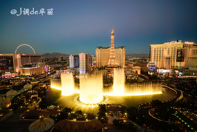 美国｜拉斯维加斯：沙漠中的奇幻不夜城