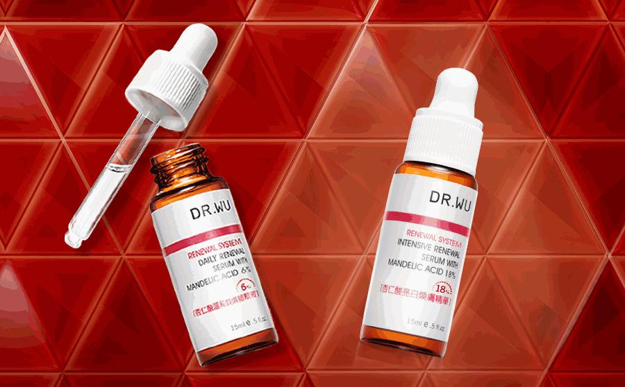 妍丽教你怎么选Dr.WU达尔肤杏仁酸、怎么刷酸