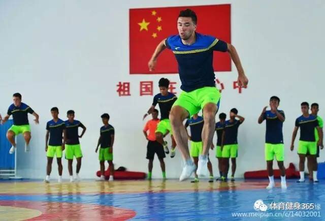 叶尔凡·叶孜木江*疆新**最后一次体能训练全运会目标冠军