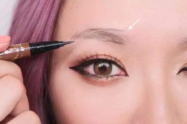 怎么画眉毛初学者自然减龄,眉毛画的好看