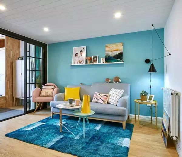 天津姑娘13W逆袭80㎡老房，有颜值又实用，客厅没窗户也能晒太阳！（内附装修干货）