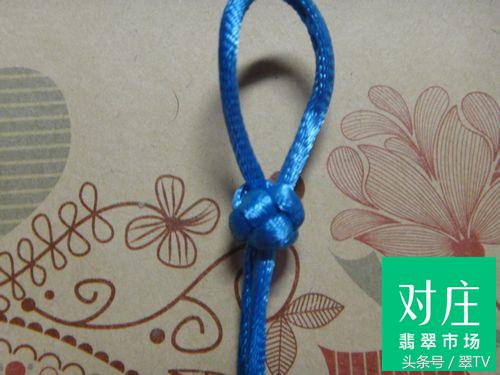 翡翠绑绳教程全部,单线绑翡翠方法