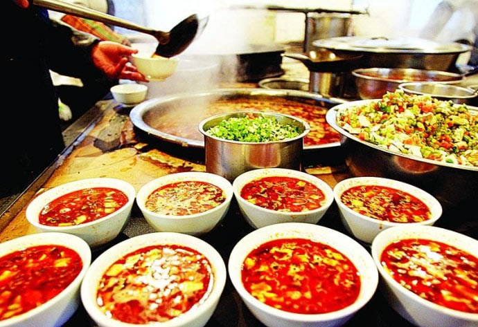 陕西哈水面火锅,陕西哈水面的配方