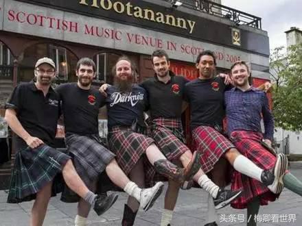 苏格兰的格子裙是民族象征吗,苏格兰的格子