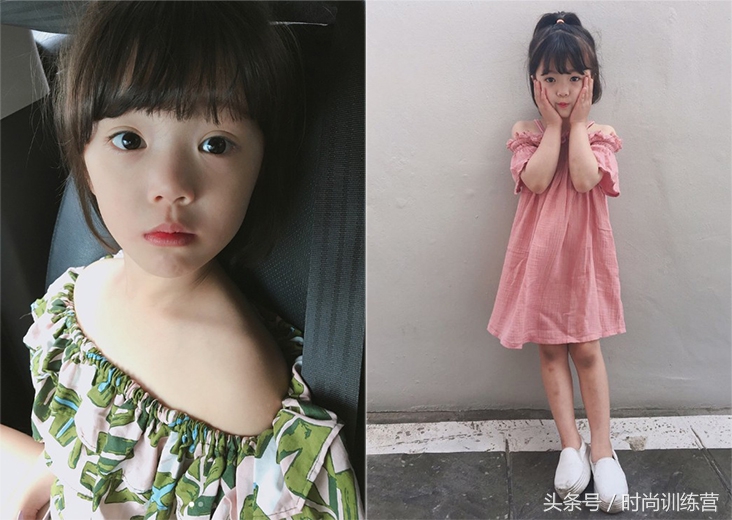 看韩国空灵小萝莉恩星完美驾驭韩系时尚完整风格穿