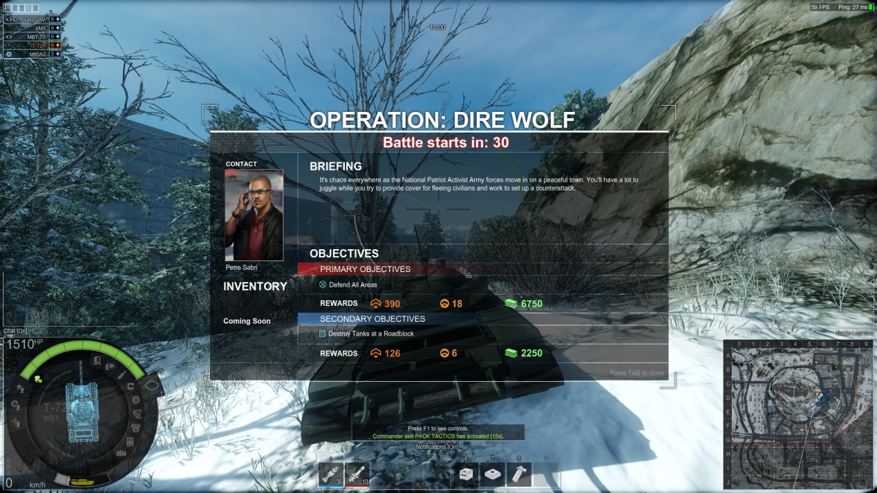 玩了那么久二战坦克对射，终于要迎来一款现代军事网游了