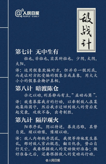 三十六计白话文原文及译文讲解,孙子兵法三十六计全图解译文
