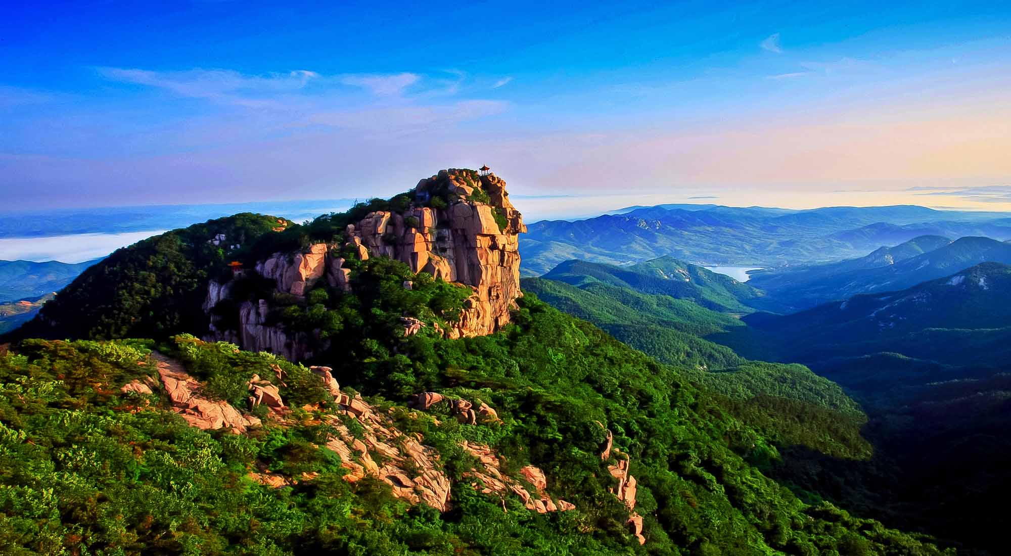 亲山近水享绿色福利，五彩鸢都创森林潍坊