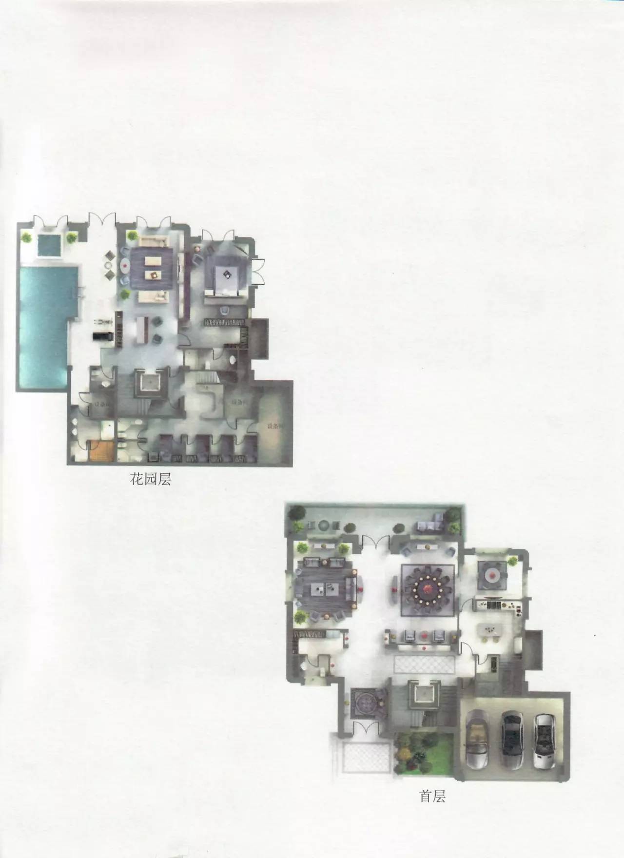 恒大丽宫5000平楼王,恒大丽宫仿古别墅
