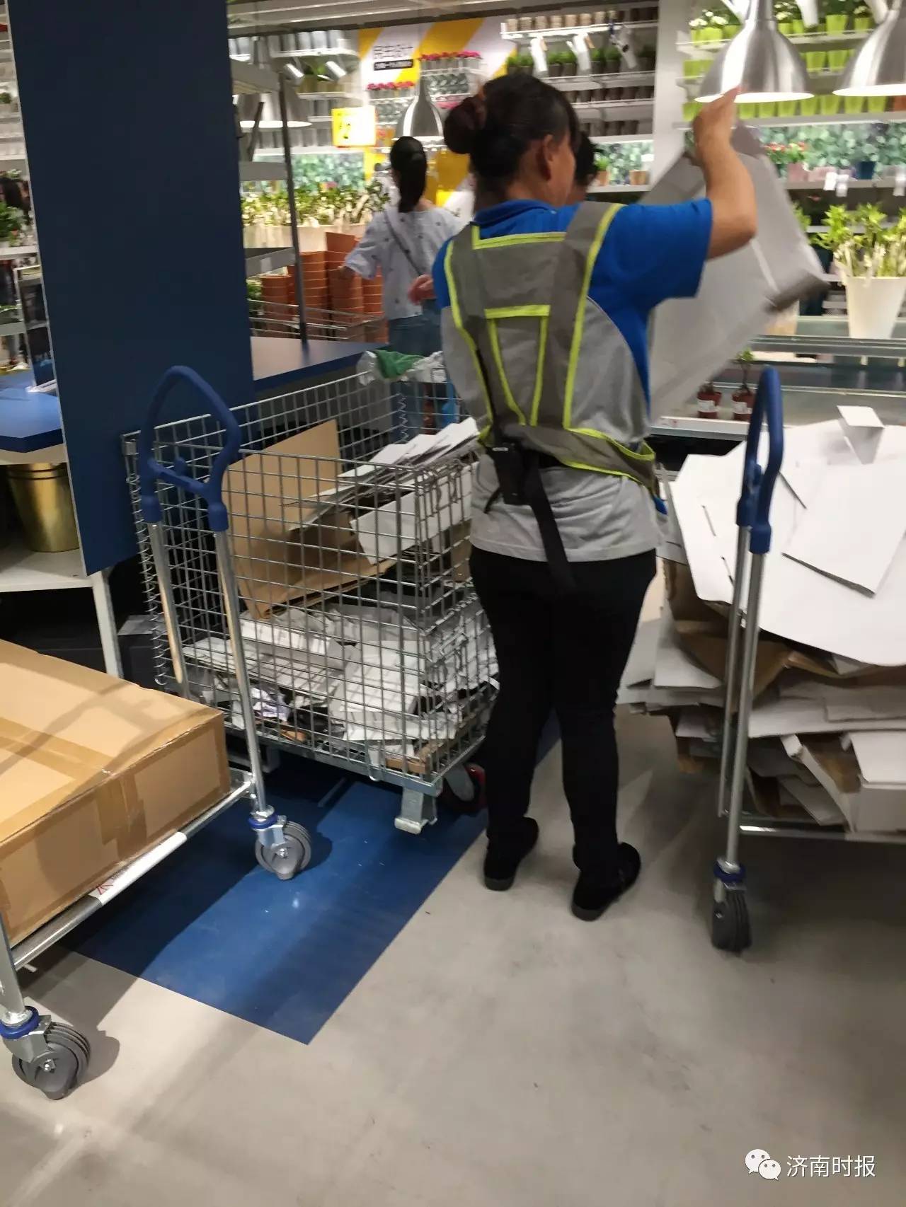 宜家火爆的背后,宜家清洁工