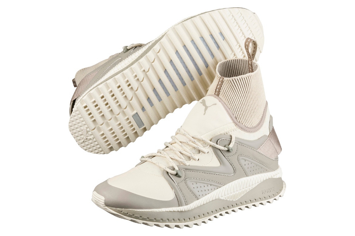 puma经典黑配长袜子,puma经典款配袜子