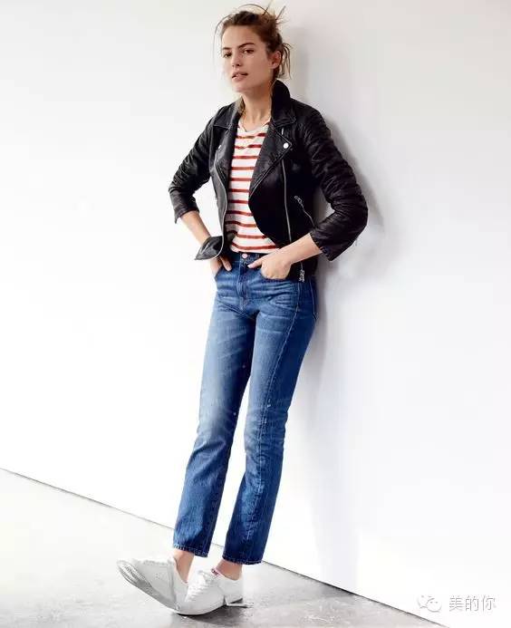 九分裤运动鞋初秋时髦舒适最佳cp,休闲九分裤配高帮运动鞋