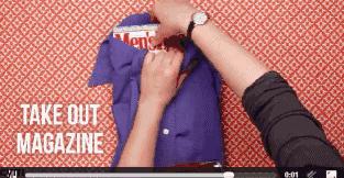 衣服怎么叠放在柜子里整齐,怎么叠衣服又快又整齐