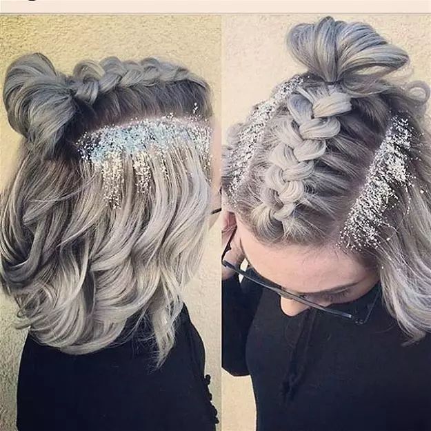 染发完长出黑头发怎么处理,染发后长出黑发怎么扎