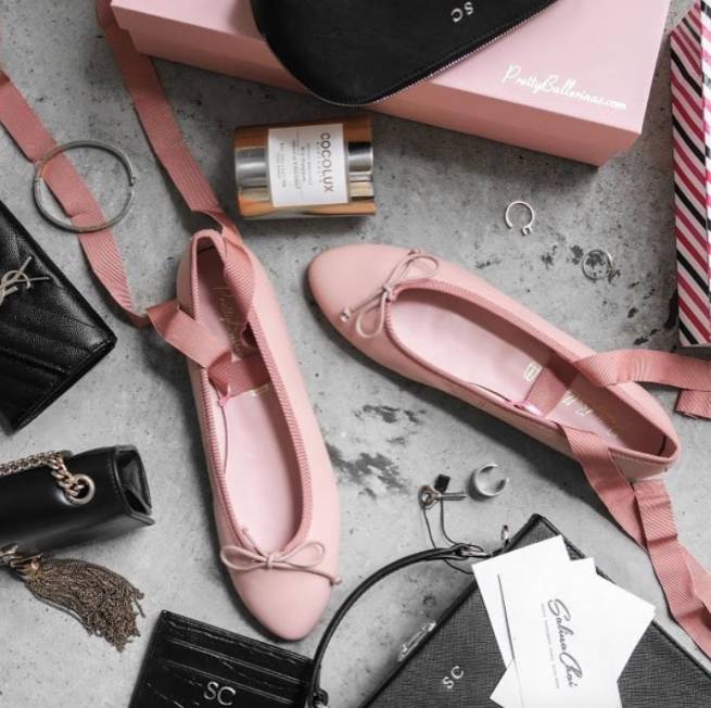 赫本风芭蕾鞋,赫本穿了40年芭蕾鞋