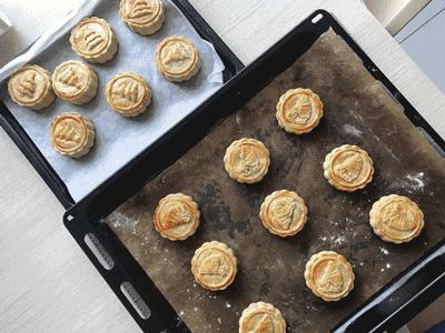 一次搞定三种口味的流心月饼,念叨了一年的diy月饼终于提上日程