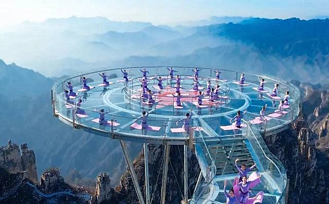 洛阳洛浦玻璃栈道在哪,河南洛阳木札岭景区玻璃栈道