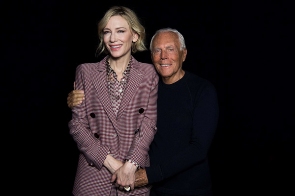 阿玛尼2018春季时装周,阿玛尼新款女装搭配图