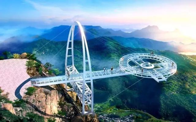 洛阳洛浦玻璃栈道在哪,河南洛阳木札岭景区玻璃栈道